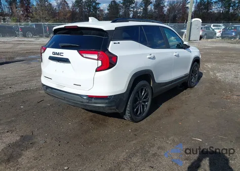 2022 GMC Terrain Awd Sle from USA, damaged, VIN 3GKALTEV7NL248682